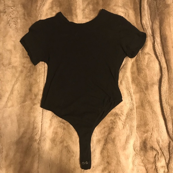 Re/Done 1960s Cotton-Jersey Thong Bodysuit - Picture 3 of 6